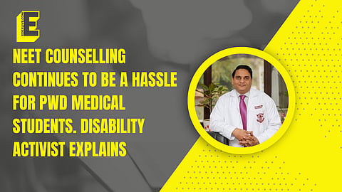 NEET counselling, a hassel for PwD candidates?