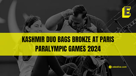 Kashmir duo Sheetal Devi-Rakesh Kumar bag bronze at Paris Paralympics 2024