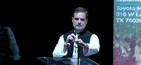 Rahul Gandhi at University of Texas 