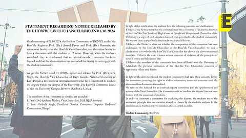 Here's what the statement said