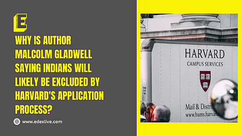 Malcolm Gladwell saying Indians will likely be excluded