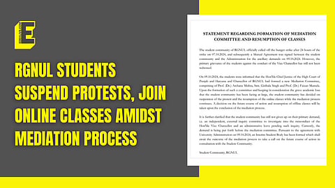 RGNUL protests 