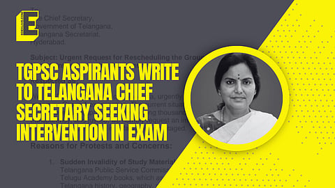 “Unresolved issues causing widespread stress”: TGPSC aspirants write to Telangana Chief Secretary