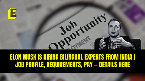 Elon Musk is now offering new job roles 
