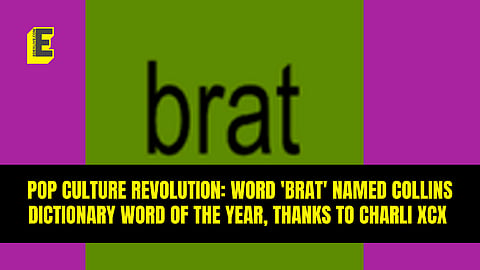 'brat' named Collins Dictionary's 'Word of the Year'