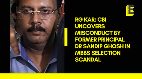 Former RG Kar principal Dr Sandip Ghosh