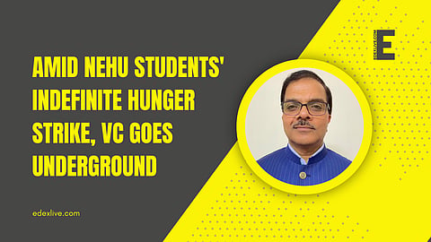 NEHU VC goes underground