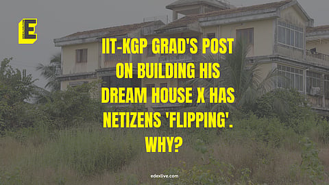 IIT-KGP grad's post on building