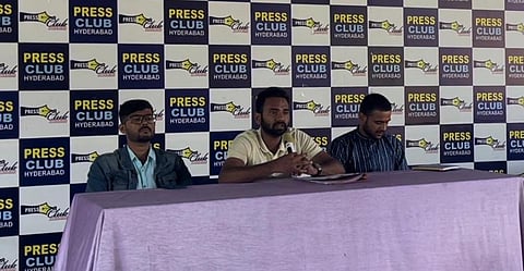 Akash Bhati also organised a press conference 