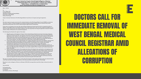 West Bengal Medical Council registrar removal