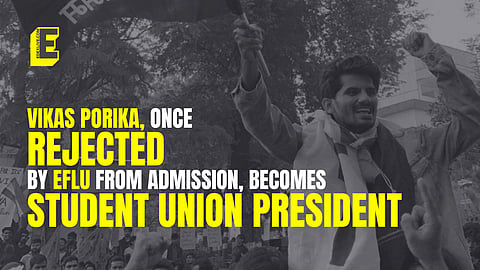 EFLU Student Union elections concluded yesterday. 
