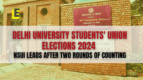 Delhi University Students' Union elections 2024
