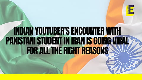 Indian YouTuber's encounter with Pakistani student