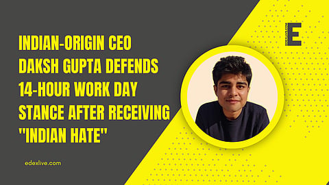 Indian-origin CEO Daksh Gupta