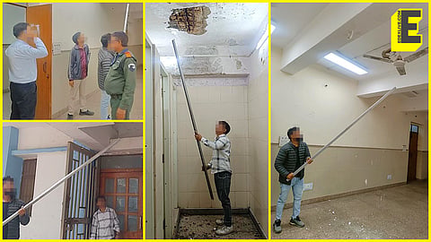 Renovations supposedly begin at MAMC boys’ hostels, but students say unhygienic washrooms remain a persistent issue