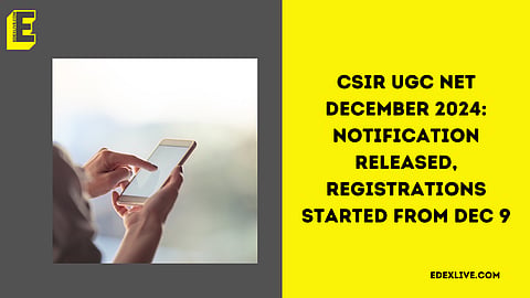 CSIR UGC NET December 2024