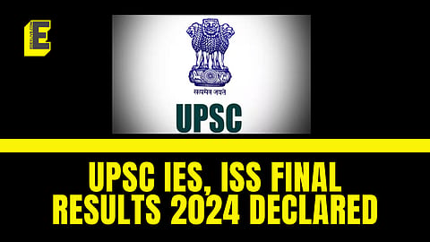 UPSC IES, ISS final results 2024 OUT now at upsc.gov.in