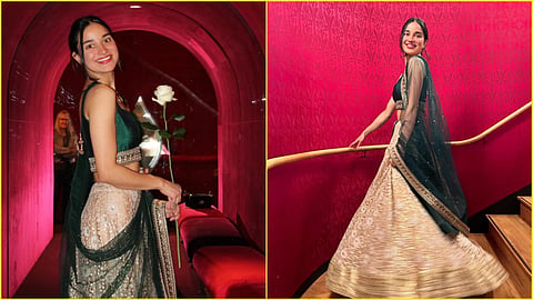 Half-Indian graduate Lakshmi Kumari celebrated her roots and achievement by donning a lehenga to her convocation in Switzerland