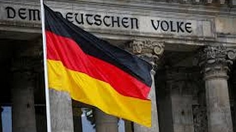 German flag. Representational image. 