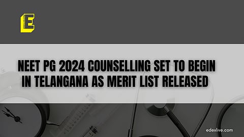 NEET PG 2024 counselling