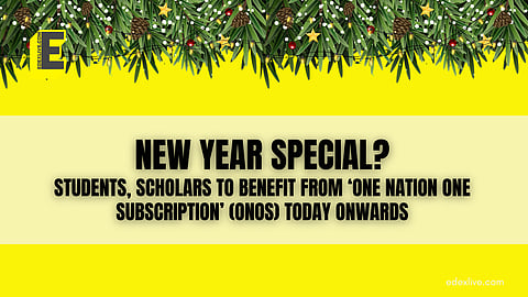 ‘One Nation One Subscription’ (ONOS)