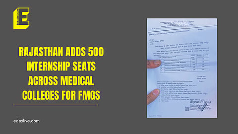 Rajasthan adds 500 internship seats across medical colleges for FMGs