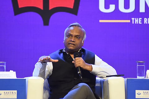 Priyank Kharge speaking at the 13th edition of ThinkEdu Conclave 2025