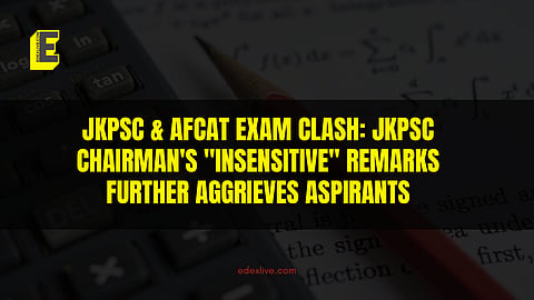 JKPSC & AFCAT exam clash