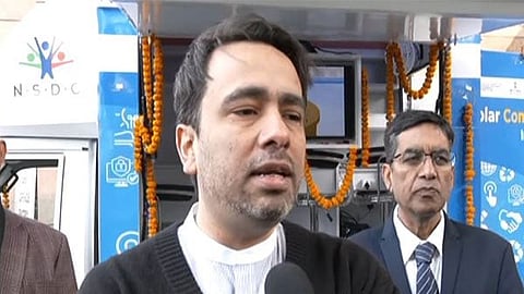 Union Minister Jayant Singh Chaudhary 