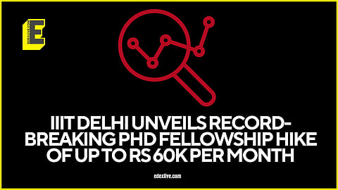 IIIT Delhi PhD fellowship