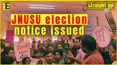 JNU student union election notification 2024-25 issued amidst “Occupy DoS” movement