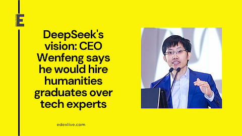 DeepSeek's CEO, Wenfeng's vision