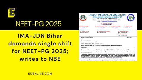 IMA-JDN Bihar on NEET-PG 2025