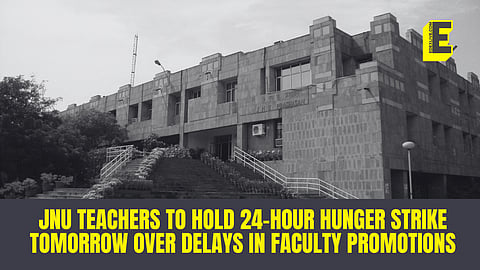 JNUTA has announced a 24-hour hunger strike tomorrow, March 27