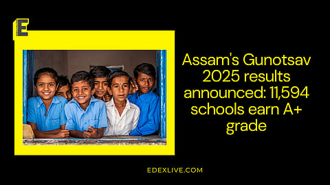 Assam's Gunotsav 2025 results 