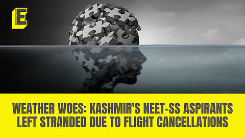 The aspirants have renewed their appeal to authorities to establish NEET-SS examination centres in Kashmir for future sessions. 