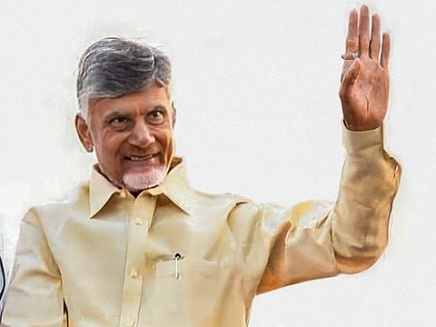 Andhra CM thanks donor for Rs 1 cr towards village development