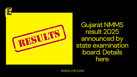 Gujarat NMMS result 2025