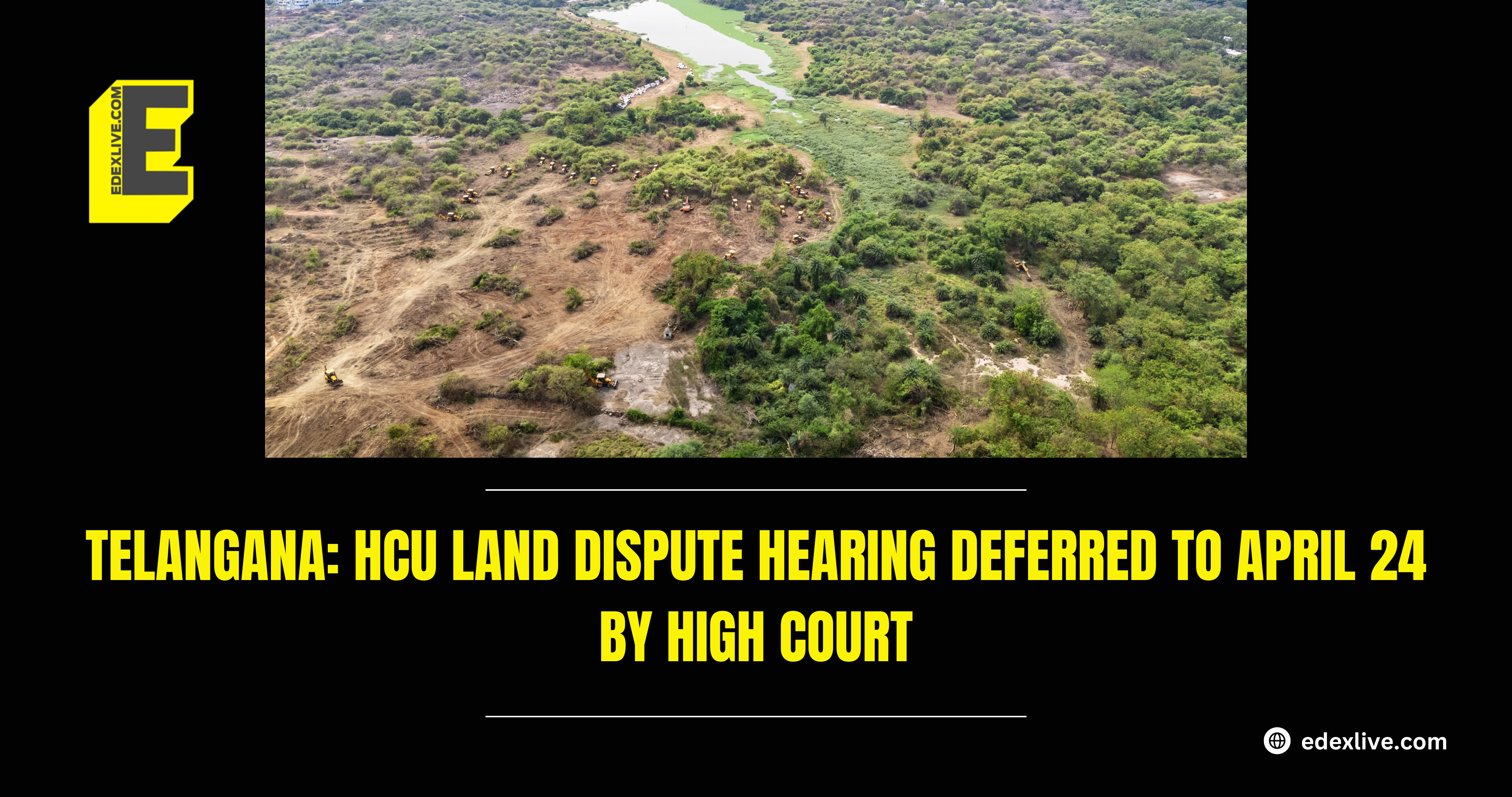 Telangana: HCU land dispute