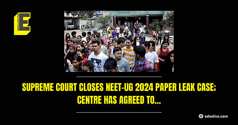 Supreme Court closes NEET-UG 2024 paper leak case