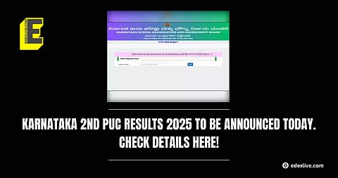 Karnataka 2nd PUC results 2025