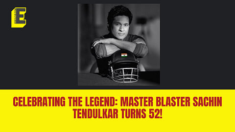 Master Blaster Sachin Tendulkar turns 52!