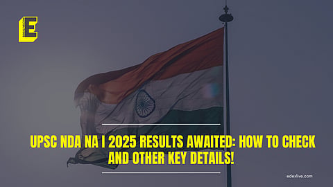 UPSC NDA NA I 2025 results 