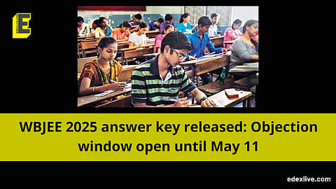 WBJEE 2025 answer key released