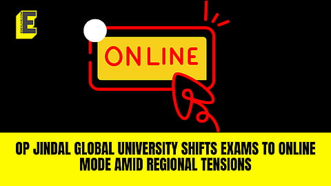 OP Jindal Global University shifts exams to online mode 