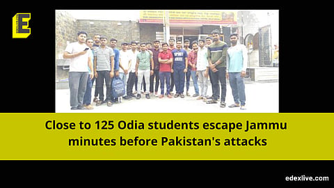 Close to 125 Odia students escape Jammu minutes before Pakistan's attacks