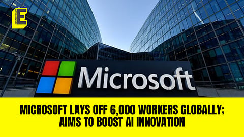 Microsoft lays off 6,000 workers globally