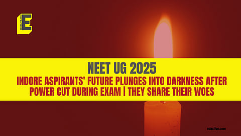 NEET UG 2025: Students suffer in Madhya Pradesh's Indore due to power cut
