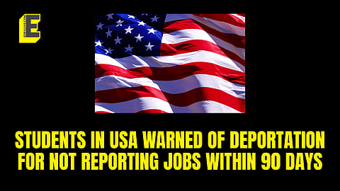 US tightens OPT visa rules: Students warned of deportation for not reporting jobs within 90 days