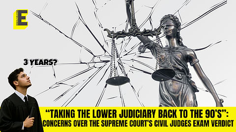 Aspiring civil judges must now complete at least three years of legal practice before applying, a move critics say could hinder diversity and delay judicial careers